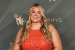 Heather McMahan poses in the press room during night one of the 78th Emmy Awards