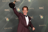 Ben Archard in the press room with their Emmy for Outstanding Directing for a Reality Program for The Traitors during night one of the 78th Emmy Awards
