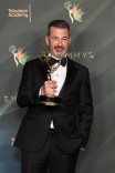 Jimmy Kimmel in the press room with their Emmy for Outstanding Host For A Game Show for Who Wants To Be A Millionaire during night one of the 78th Emmy Awards