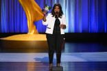 Octavia Spencer accepts the Emmy for Outstanding Narrator for Lost Women Of Alaska during night one of the 78th Emmy Awards