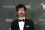 Hamish Linklater in the press room during night two of the 78th Emmy Awards