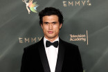 Charles Melton in the press room during night two of the 78th Emmy Awards