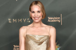 Leslie Bibbs in the press room during night two of the 78th Emmy Awards