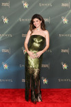 Emily Bader in the press room during night two of the 78th Emmy Awards