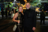 Betty Parker and Trey Parker attend night two of the Governors Gala following the 78th Emmy Awards