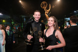 Matt Yocum and Arielle McGrail attend night two of the Governors Gala following the 78th Emmy Awards