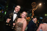 Andy Lange and Penny Harold attend night two of the Governors Gala following the 78th Emmy Awards