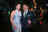 Grace Taylor and Ryan Sullivan attend night two of the Governors Gala following the 78th Emmy Awards