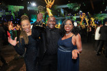 Christina Harden, Ernest Harden Jr., and Roquel La Fayette attend night two of the Governors Gala following the 78th Emmy Awards