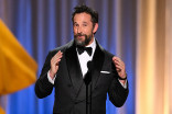 Noah Wyle speaks on stage during night two of the 78th Emmy Awards