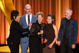 The team from The Pitt accepts the Emmy for Outstanding Prosthetic Makeup during night two of the 78th Emmy Awards