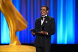 Daveed Diggs presents the Emmy for Outstanding Stunt Coordination for Drama Programming to The Boys during night two of the 78th Emmy Awards