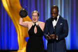 The team from Spider-Noir accepts the Emmy for Outstanding Special Visual Effects in a Single Episode during night two of the 78th Emmy Awards