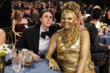 Maddie Allen and Megan Stalter at the 78th Emmy Awards telecast