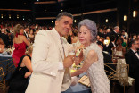 Oscar Isaac and Youn Yuh-jung at the 78th Emmy Awards telecast
