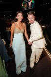 Brenda Song and Macaulay Culkin at the 78th Emmy Awards telecast