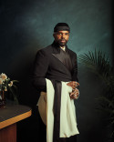 Carl Clemons-Hopkins poses in the Emmy Photo Studio