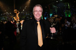 Vince Gilligan, winner of Outstanding Writing for a Drama Series for Pluribus, enjoys the 78th Emmy Awards Governors Gala