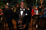 Ernest Harden Jr., winner of Outstanding Drama Series for The Pitt, enjoys the 78th Emmy Awards Governors Gala