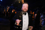 Neil Casey, winner of Outstanding Comedy Series for Widow's Bay, enjoys the 78th Emmy Awards Governors Gala