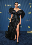 Lisa Rinna walks the red carpet at the 78th Emmy Awards telecast
