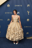 Lukita Maxwell walks the red carpet at the 78th Emmy Awards telecast