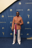 Colman Domingo walks the red carpet at the 78th Emmy Awards telecast
