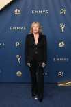 Molly Allen walks the red carpet at the 78th Emmy Awards telecast