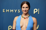 Shailene Woodley walks the red carpet at the 78th Emmy Awards telecast