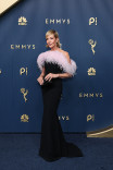 Allison Janney walks the red carpet at the 78th Emmy Awards telecast