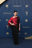 Julianna Margulies walks the red carpet at the 78th Emmy Awards telecast