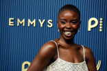 Joy Sunday walks the red carpet at the 78th Emmy Awards telecast