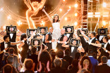 Mariska Hargitay performs during the 78th Emmy Awards telecast