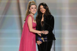 Rachel Sennott and Odessa A'zion speak on stage during the 78th Emmy Awards telecast