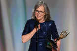 Sally Field accepts the Emmy for Outstanding Lead Actress in a Limited or Anthology Series or Movie for Remarkably Bright Creatures during the 78th Emmy Awards telecast