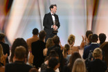 Matthew Rhys accepts the Emmy for Outstanding Lead Actor in a Comedy Series for Widow's Bay during the 78th Emmy Awards telecast