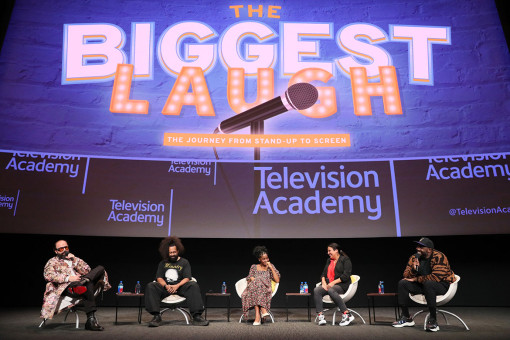 Panel at The Biggest Laugh
