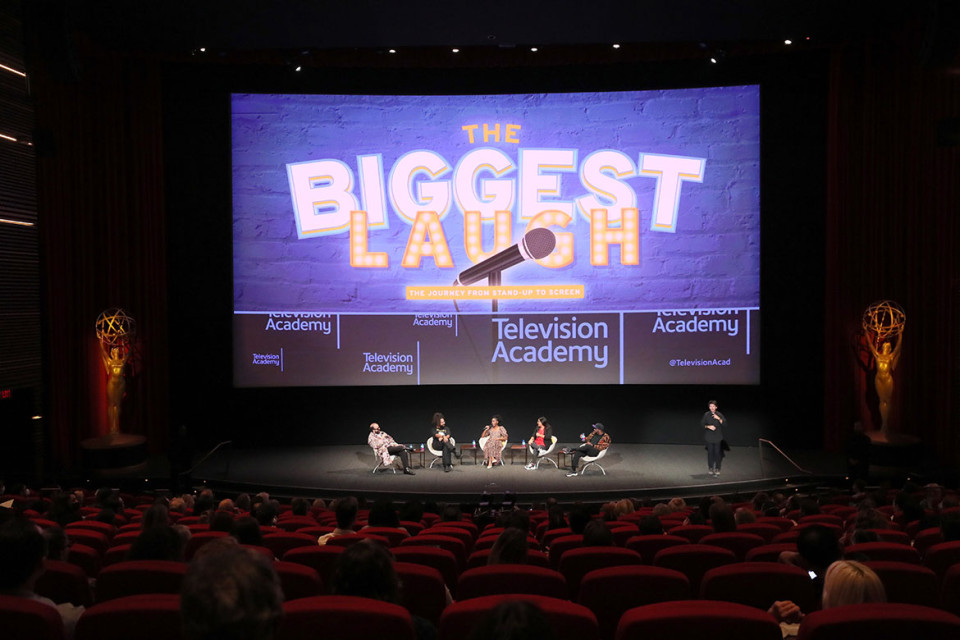 Panel at The Biggest Laugh