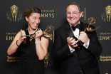 Alana Billingsley and Joe Celli at the 2021 Creative Arts Emmys, September 11, 2021 in Los Angeles, California.