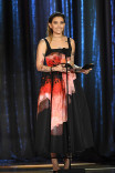 Paris Jackson presents an award at the 2021 Creative Arts Emmys.