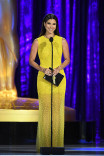 Roselyn Sanchez presents an award at the 2021 Creative Arts Emmys