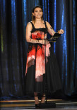 Paris Jackson presents an award at the 2021 Creative Arts Emmys.