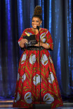 Yvette Nicole Brown presents an award at the 2021 Creative Arts Emmys.