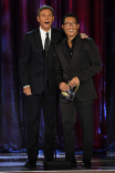 Tony Goldwyn and Daniel Dae Kim presents at the 2021 Creative Arts Emmys.