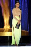 Jamie Chung presents an award at the 2021 Creative Arts Emmys.
