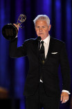 Blake Neely accepts an award at the 2021 Creative Arts Emmys.