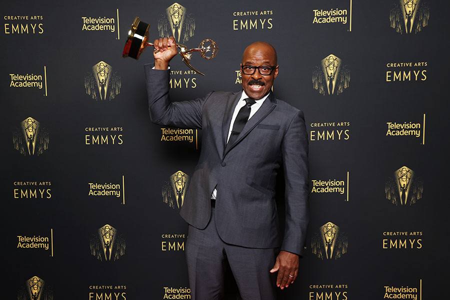 Courtney B. Vance at the 2021 Creative Arts Emmys, September 12, 2021 in Los Angeles, California.