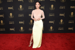 Jamie Chung speaks to the press at the 2021 Creative Arts Emmys, September 12, 2021 in Los Angeles, California.