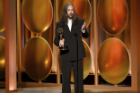 Ryan O&#039;Loughlin accepts the Outstanding Individual Achievement In Animation award for Blue Eye Samurai at the 76th Creative Arts Emmy Awards