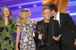 Justin Wilkes and the team from Jim Henson Idea Man accept the award for Outstanding Documentary or Nonfiction Special at the 76th Creative Arts Emmy Awards